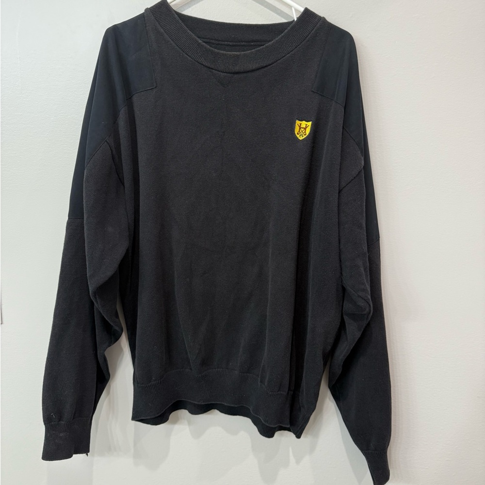 Rainswetter - vintage Black Crewneck Sweater